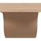 Ekena Millwork 8"W x 8"D x 8"H Wide Del Monte Rough Cedar Woodgrain TimberThane Corbel, Primed Tan CORUR08X08X08DELRCPR - alternate 4